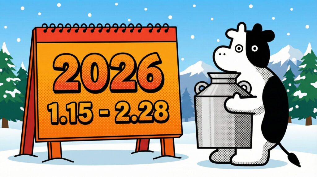 キャンペーン期間が1月15日～2月28日であることを示す画像