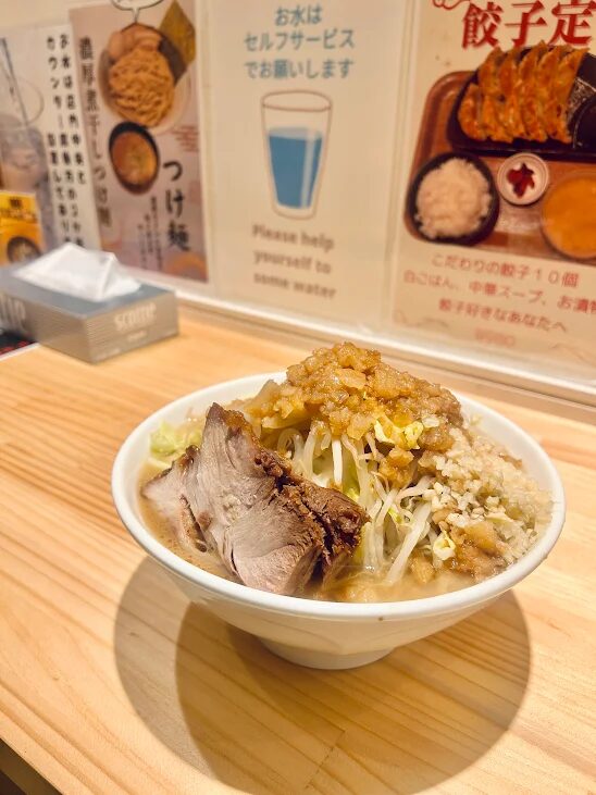 慶二郎の麺量イメージ